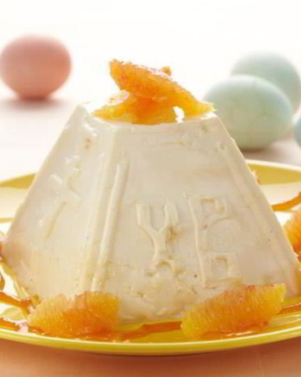Рецепт пасхи из рикотты с апельсином
