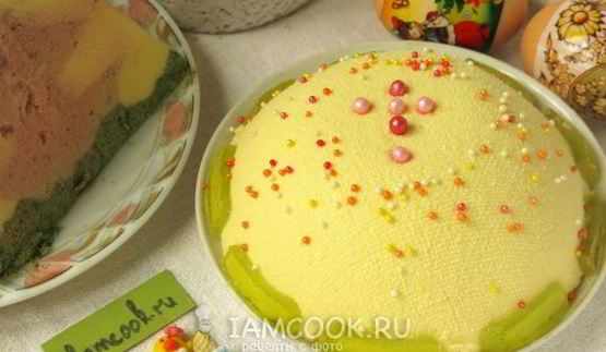 пасха из ряженки