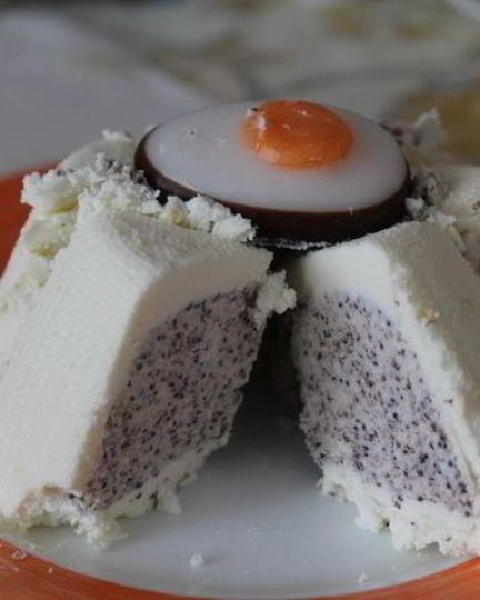 Рецепт пасхи лимонной с маковой начинкой