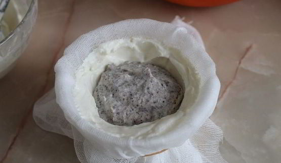 пасха лимонная с маковой начинкой