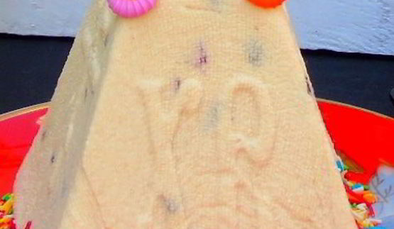 пасха с вяленой клюквой и цукатами