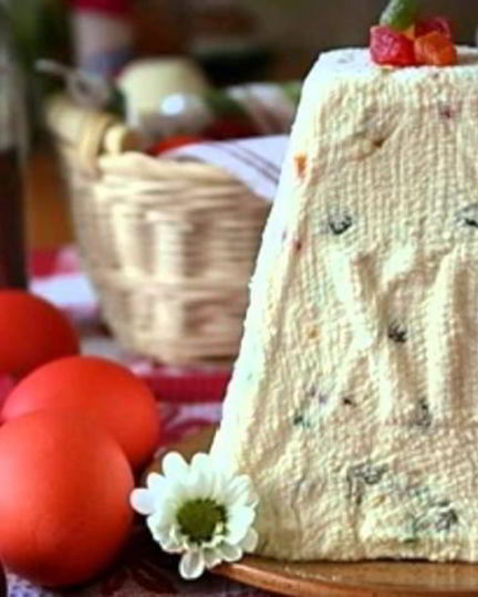 Рецепт пасхи царской творожной