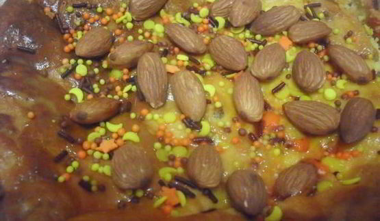 пасха творожная печеная с цукатами и изюмом