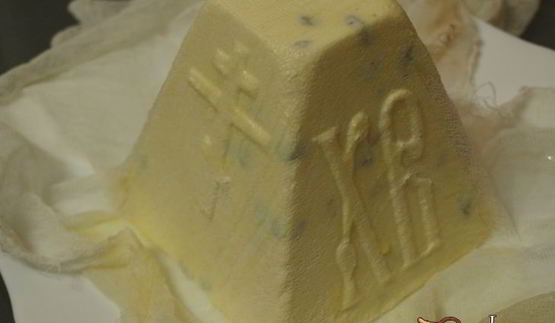 пасха творожная с изюмом