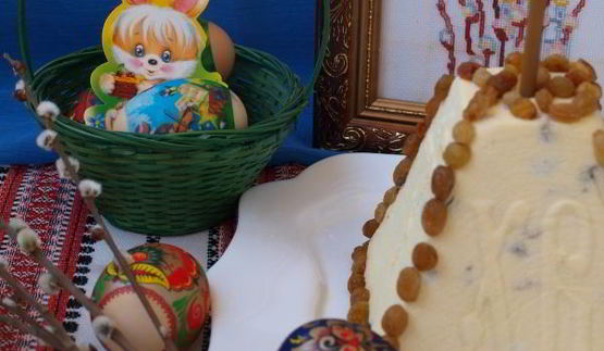 пасха творожная с изюмом