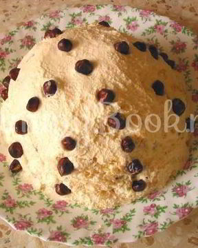 Пасха творожная с сухофруктами