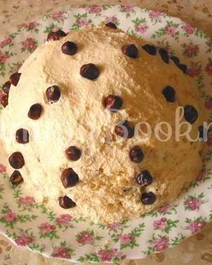 Пасха творожная с сухофруктами