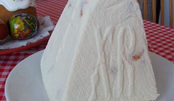 пасха творожная заварная