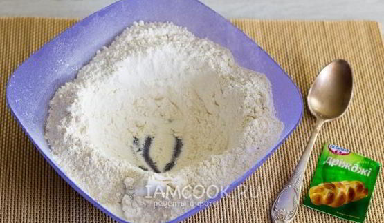 пасхальная корзинка из теста