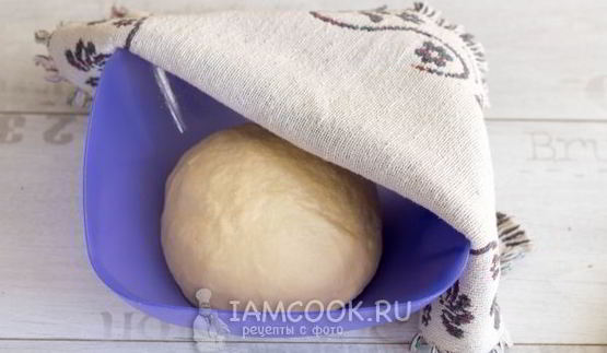 пасхальная корзинка из теста