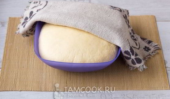 пасхальная корзинка из теста