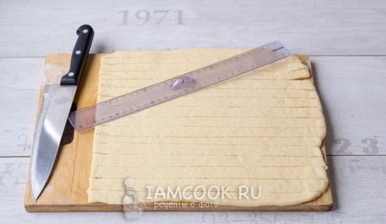 пасхальная корзинка из теста