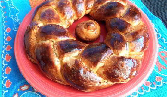 пасхальная коса с цукатами