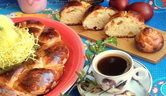 пасхальная коса с цукатами