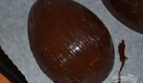 пасхальное шоколадное яйцо