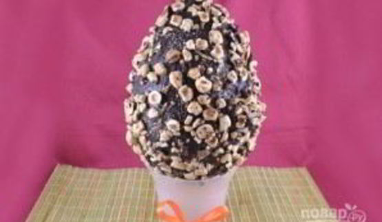 пасхальное шоколадное яйцо