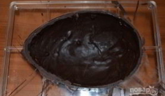 пасхальное шоколадное яйцо