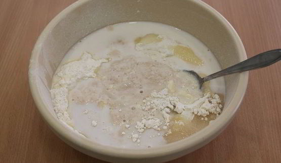 пасхальный кулич на сметане