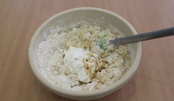 пасхальный кулич на сметане