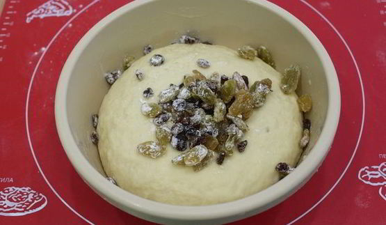 пасхальный кулич на сметане