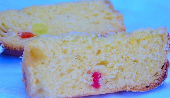 пасхальный кулич с марципаном