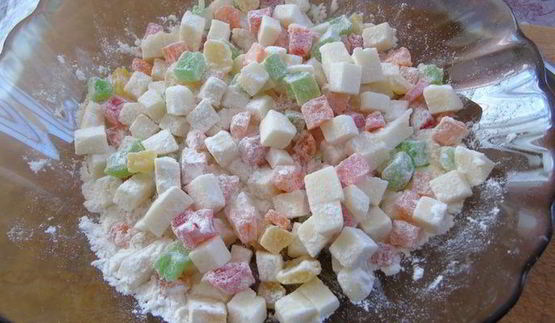 пасхальный кулич с марципаном