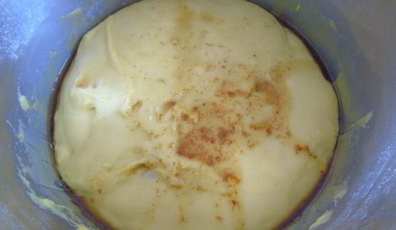 пасхальный кулич с марципаном