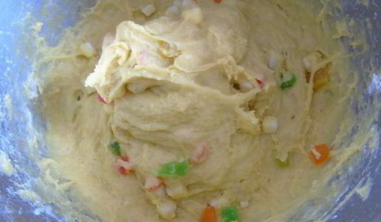 пасхальный кулич с марципаном