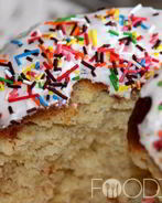 Пасхальный кулич с творогом