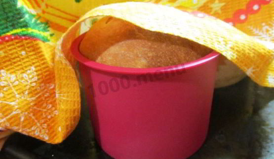 пасхальный кулич творожный с творогом