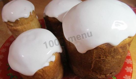 пасхальный кулич творожный с творогом