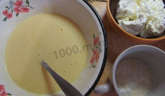 пасхальный кулич творожный с творогом