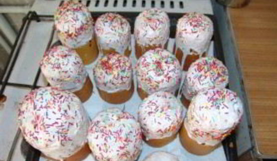 пасхальный кулич вкусный