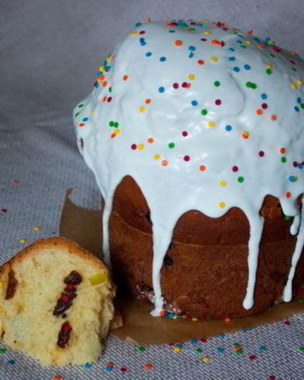 Рецепт пасхального шафранового кулича