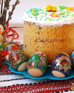 Пасхальные куличи на топленом молоке