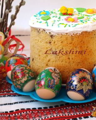 Пасхальные куличи на топленом молоке