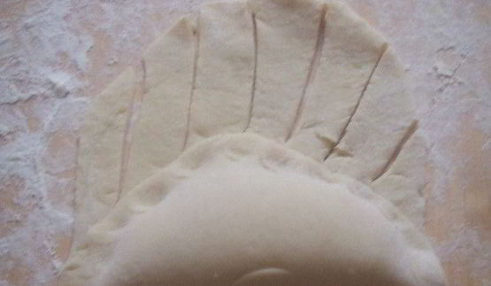 пасхальные рогалики с очень вкусным тестом