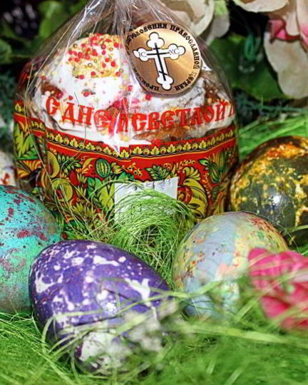 Рецепт пасхальных яиц крапинка