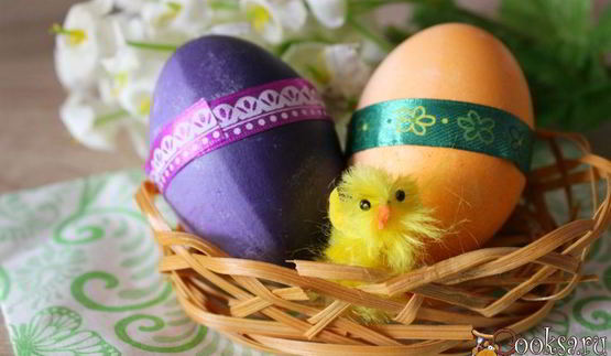 пасхальные яйца крашенки