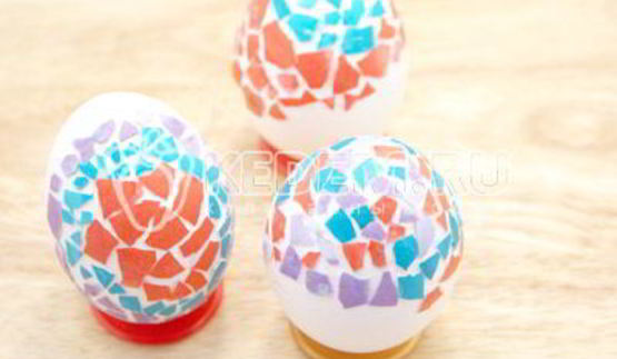пасхальные яйца мозаика