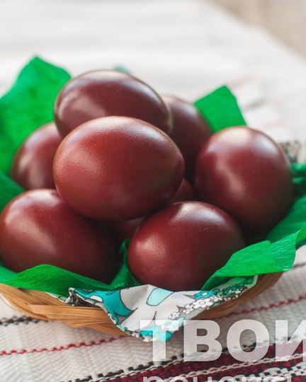 Рецепт пасхальных яиц