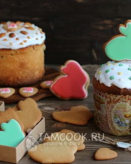 Рецепт пряника пасхального заяц