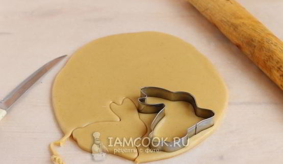 пряник пасхальный заяц