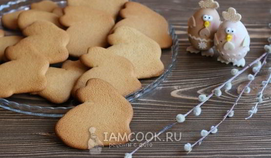 пряник пасхальный заяц