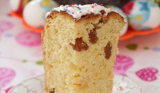 шафрановый кулич