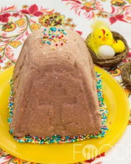 Рецепт шоколадной пасхи