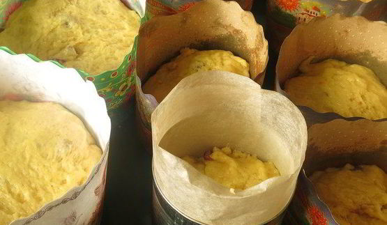 сметанковый кулич