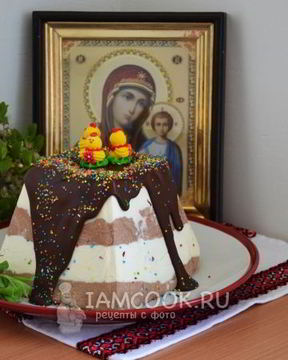 Творожная пасха без выпечки