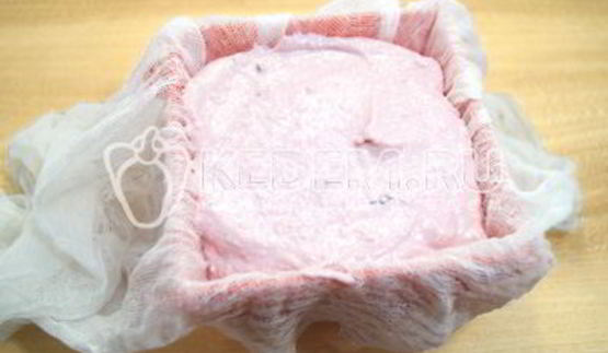 творожная пасха вишневая