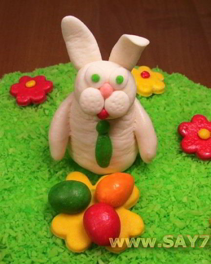 Рецепт украшения торта пасхальный